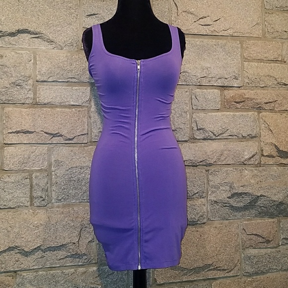 Divided Dresses & Skirts - Gifted Purple Body Con Club Dress Size Small 0-6